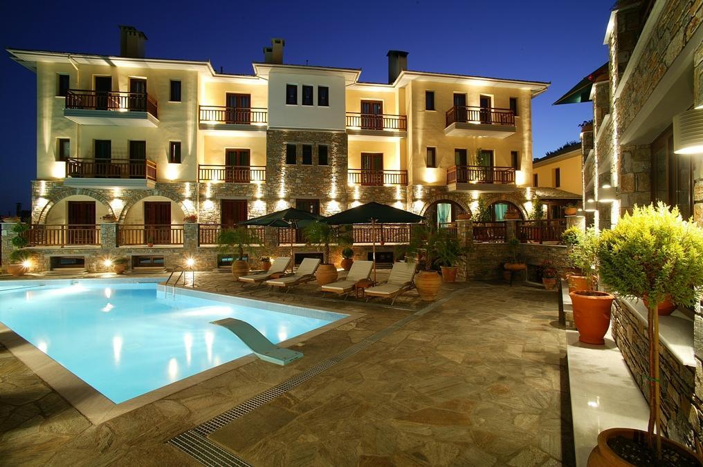 Maritsas Hotel & Suites Portaria  Ngoại thất bức ảnh