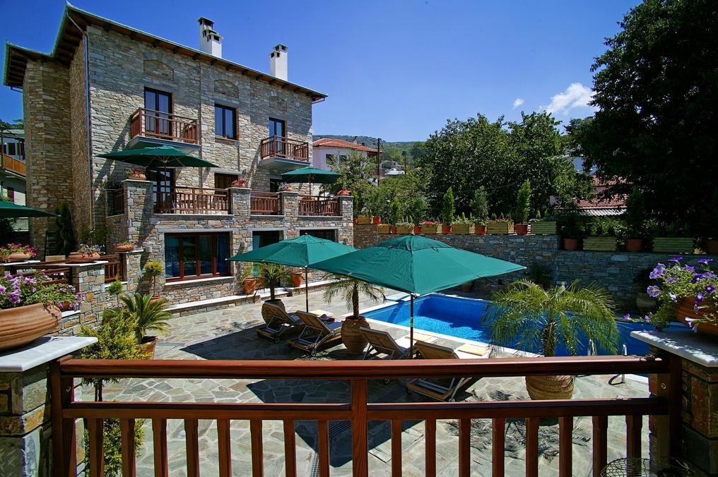 Maritsas Hotel & Suites Portaria  Ngoại thất bức ảnh